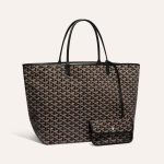 Goyard Saint Louis GM Tote Bag Black